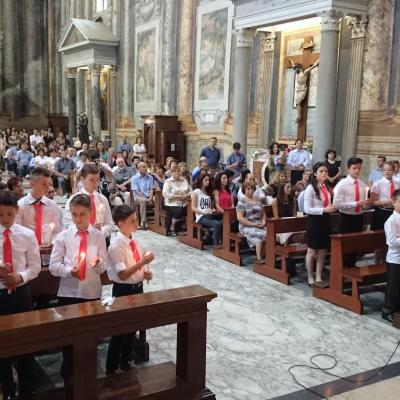 14 iunie: Roma (IT): Conferirea sfântului Mir în biserica "San Vitale"