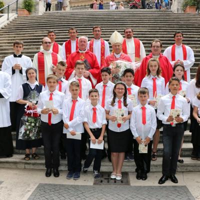 14 iunie: Roma (IT): Conferirea sfântului Mir în biserica "San Vitale"