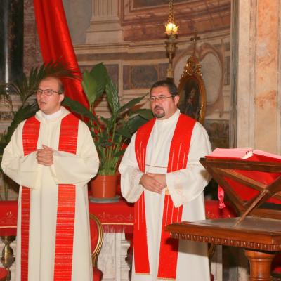 14 iunie: Roma (IT): Conferirea sfântului Mir în biserica "San Vitale"