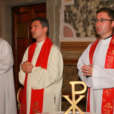 14 iunie: Roma (IT): Conferirea sfântului Mir în biserica "San Vitale"