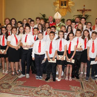 14 iunie: Roma (IT): Conferirea sfântului Mir în biserica "Santa Maria Causa Nostrae Laetitiae" din Casilina-Grotte Celoni