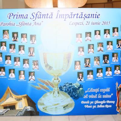 21 iunie: Lespezi: Prima sfântă Împărtăşanie