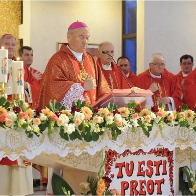 29 iunie: Iaşi: PS Petru Gherghel la 75 de ani de viaţă şi 50 de ani de preoţie. Foto: Adrian Cuba