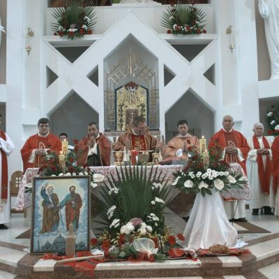 29 iunie: Bacău: Hramul bisericii "Sfinţii Petru şi Paul"