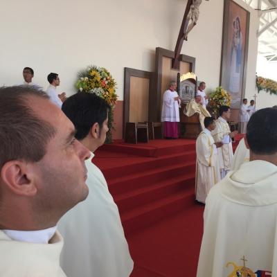 6 iulie: Ecuador: Sfânta Liturghie pentru familii prezidată de papa Francisc, în Parcul Los Samanes, Guayaquil, fiind prezenţi şi preoţii români care activează în această ţară