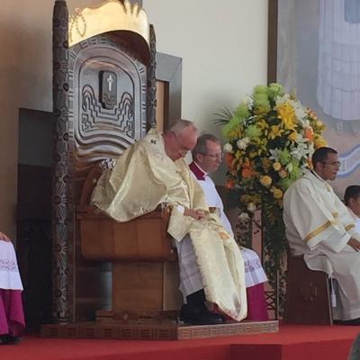 6 iulie: Ecuador: Sfânta Liturghie pentru familii prezidată de papa Francisc, în Parcul Los Samanes, Guayaquil, fiind prezenţi şi preoţii români care activează în această ţară