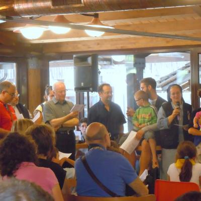 18 iulie: La Thuill: Frumuseţea familiei