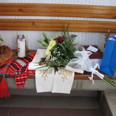 19 iulie: Huşi "Sfântul Anton de Padova": Liturghia de mulţumire a părintelui Ieronim Budulai pentru 50 ani de preoţie