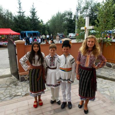 1 august: Ciugheş: Liturghia de mulţumire a părintelui Ieronim Budulai pentru 50 ani de Preoţie
