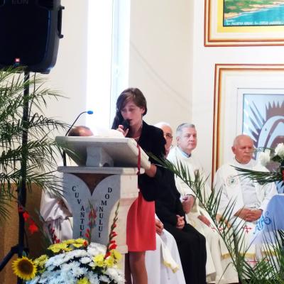 1 august: Ciugheş: Liturghia de mulţumire a părintelui Ieronim Budulai pentru 50 ani de Preoţie