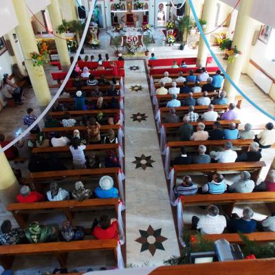 1 august: Ciugheş: Liturghia de mulţumire a părintelui Ieronim Budulai pentru 50 ani de Preoţie