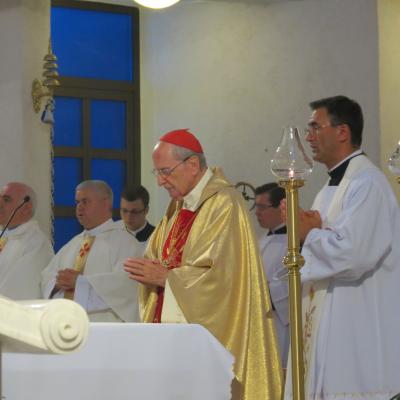 4 august: Iaşi: Liturghie celebrată de cardinalul Joachim Meisner
