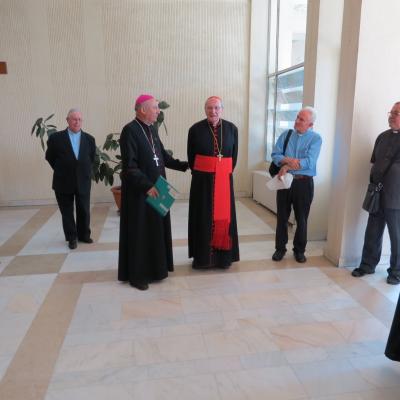 4 august: Iaşi: Vizita cardinalului Meisner la Seminarul mare