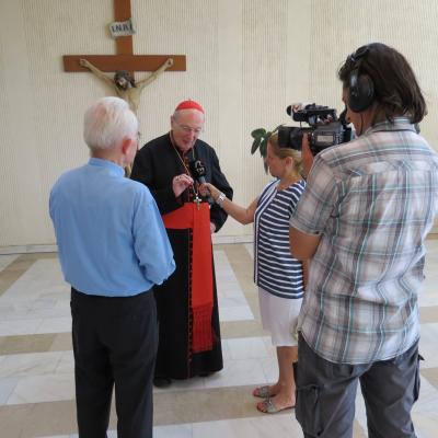 4 august: Iaşi: Vizita cardinalului Meisner la Seminarul mare