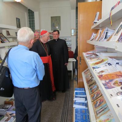 4 august: Iaşi: Vizita cardinalului Meisner la Seminarul mare