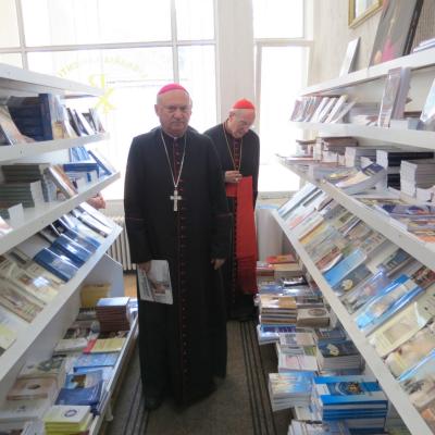 4 august: Iaşi: Vizita cardinalului Meisner la Seminarul mare