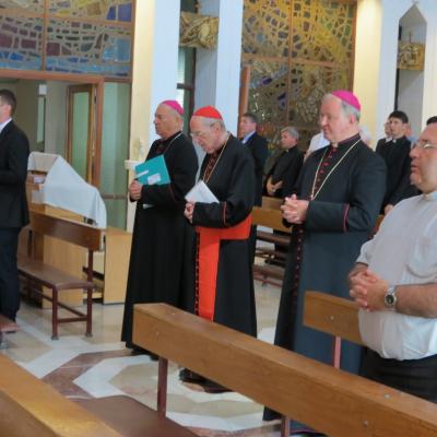 4 august: Iaşi: Vizita cardinalului Meisner la Seminarul mare