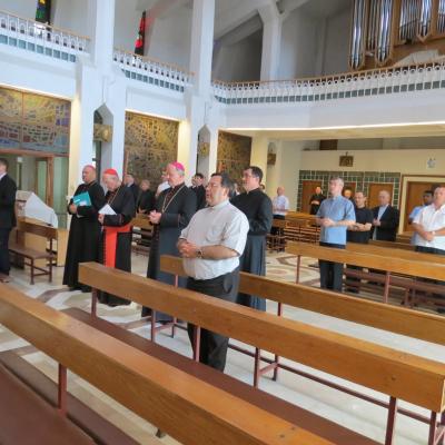 4 august: Iaşi: Vizita cardinalului Meisner la Seminarul mare