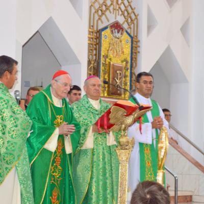 5 august: Bacău (centru): Cardinalul Meisner s-a întâlnit cu catolicii din zona Bacăului