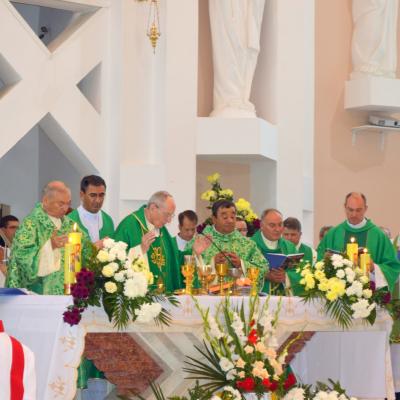 5 august: Bacău (centru): Cardinalul Meisner s-a întâlnit cu catolicii din zona Bacăului