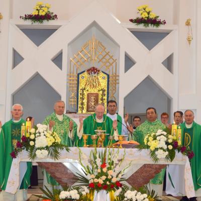5 august: Bacău (centru): Cardinalul Meisner s-a întâlnit cu catolicii din zona Bacăului