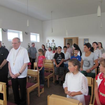 5 august: Schineni: Vizita ES Joachim Meisner la Congregaţia "Surorile Sfintei Maria Magdalena Postel"