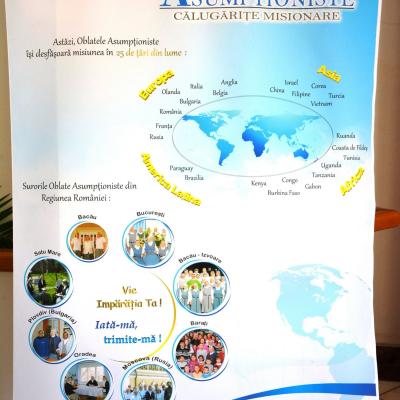 8-9 august: Bacău: Bucuria surorilor oblate asumpţioniste de a trăi un dublu jubileu