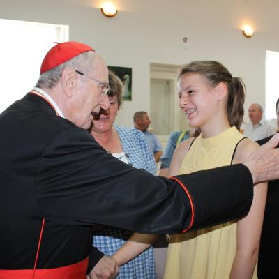 9 august: Rădăuţi: Vizita cardinalului Joachim Meisner