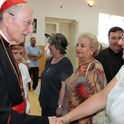 9 august: Rădăuţi: Vizita cardinalului Joachim Meisner