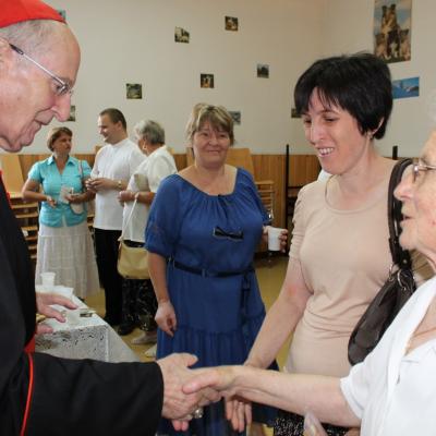 9 august: Rădăuţi: Vizita cardinalului Joachim Meisner