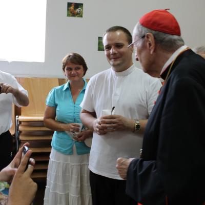 9 august: Rădăuţi: Vizita cardinalului Joachim Meisner
