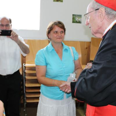 9 august: Rădăuţi: Vizita cardinalului Joachim Meisner