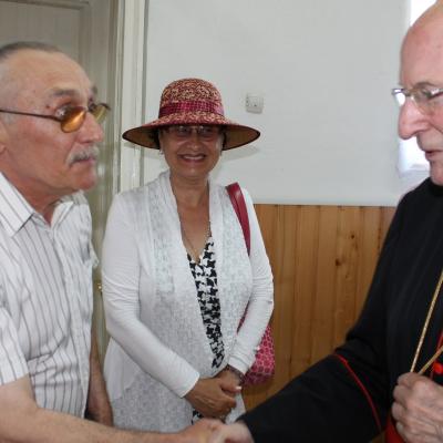 9 august: Rădăuţi: Vizita cardinalului Joachim Meisner