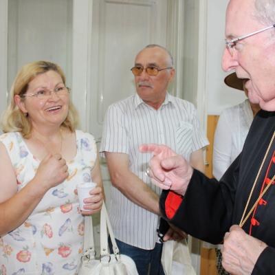 9 august: Rădăuţi: Vizita cardinalului Joachim Meisner
