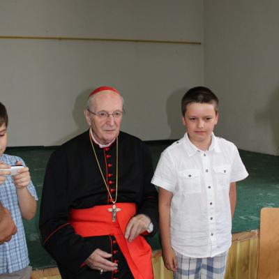 9 august: Rădăuţi: Vizita cardinalului Joachim Meisner