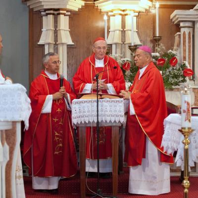 9 august: Suceava: Conferirea sfântului Mir şi vizita cardinalului Ioachim Meisner