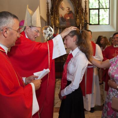 9 august: Suceava: Conferirea sfântului Mir şi vizita cardinalului Ioachim Meisner
