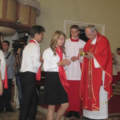 9 august: Suceava: Conferirea sfântului Mir şi vizita cardinalului Ioachim Meisner