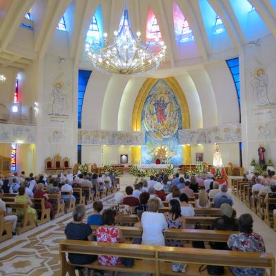 15 august: Iaşi: Hramul catedralei "Adormirea Maicii Domnului"