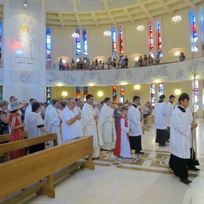 15 august: Iaşi: Hramul catedralei "Adormirea Maicii Domnului"