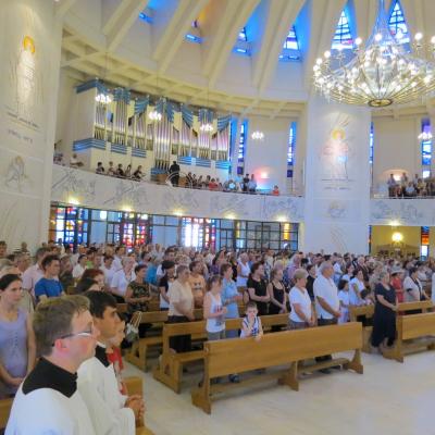 15 august: Iaşi: Hramul catedralei "Adormirea Maicii Domnului"