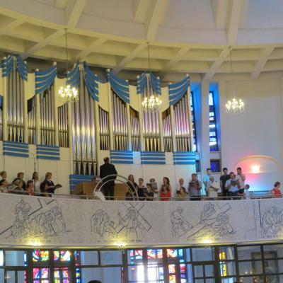 15 august: Iaşi: Hramul catedralei "Adormirea Maicii Domnului"
