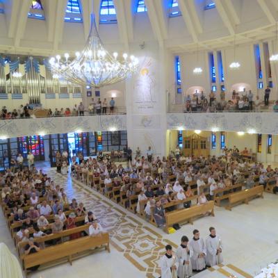 15 august: Iaşi: Hramul catedralei "Adormirea Maicii Domnului"