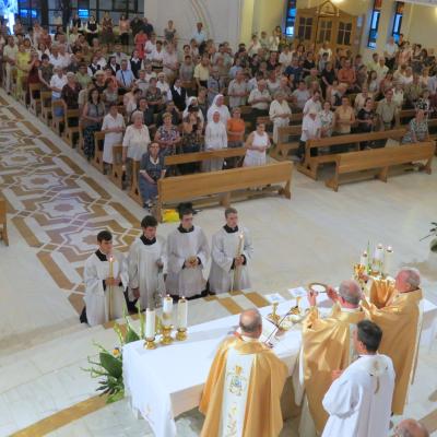 15 august: Iaşi: Hramul catedralei "Adormirea Maicii Domnului"
