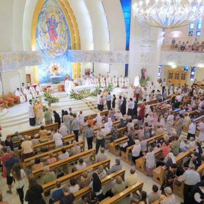 15 august: Iaşi: Hramul catedralei "Adormirea Maicii Domnului"