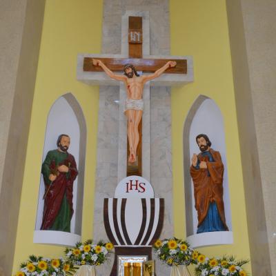 22 august: Traian (NT): Sfinţirea bisericii şi consacrarea altarului. Foto: Ovidiu Bişog