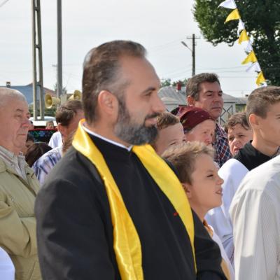 22 august: Traian (NT): Sfinţirea bisericii şi consacrarea altarului. Foto: Ovidiu Bişog