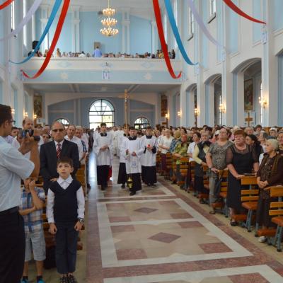 22 august: Tămăşeni: "Iubind-o pe Maria, eu sunt fericit". Hramul parohiei