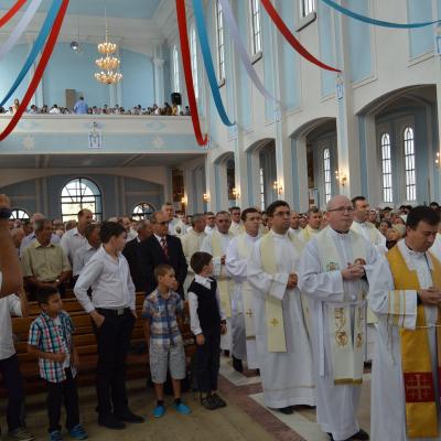 22 august: Tămăşeni: "Iubind-o pe Maria, eu sunt fericit". Hramul parohiei