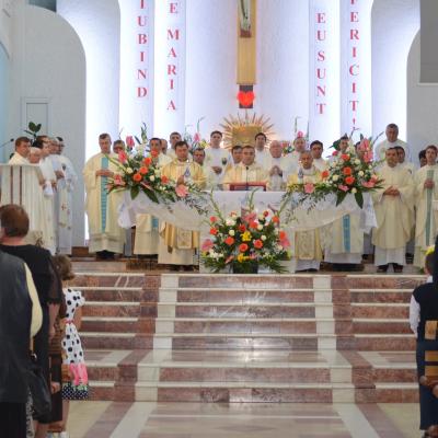 22 august: Tămăşeni: "Iubind-o pe Maria, eu sunt fericit". Hramul parohiei